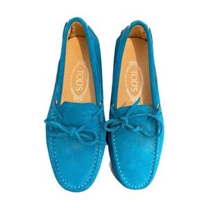 Tods Loafers Size 37 Blue